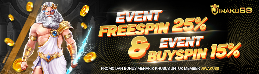 EVENT FREE SPIN MANUAL 25% & BUY SPIN 15%